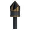 imageDEWALT 58 in Countersink Drill Bit Black and Gold HighSpeed Steel Countersink Bit for Wood Plastic and Metal DWAMDB40CS