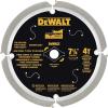 imageDEWALT Circular Saw Blade 7 14 Inch 4 Tooth Cement Cutting DWA3193PCD