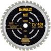 imageDEWALT Circular Saw Blade 7 14 Inch 40 Tooth Composite Decking DWA31740