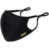 imageDEWALT Heavy Duty Breathable Cloth Face Masks Adjustable Earloops and Removable Neckstrap Black 12Pack