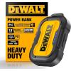 imageDEWALT Heavy Duty Portable Charger Power Bank Travel Worksite 10000 mAh Battery Pack with USBC Port for iPhone 1716 Plus Pro Max iPhone 151413 Samsung Galaxy