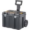 imageDEWALT Tool Box with Wheels Modular Large Rolling Tool Box With Telescopic Handle Portable Carrier Deep Stackable TSTAK Storage DWST17820
