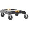 imageDEWALT Tool Storage Organizer Cart Use With TSTAK System Heavy Duty Wheels for Rolling Organizer for Jobsites DWST17889