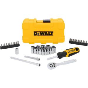 DEWALT 1/4″ Drive 50 Pc Mechanics Tool Set (DWMT45422)(STANDARD)
