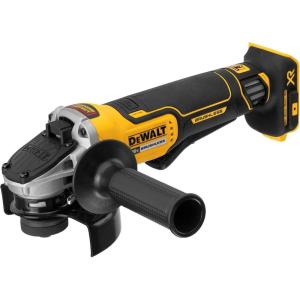 DEWALT 20V MAX* Angle Grinder Tool Cordless Brushless, 4 1/2 Inch, with Paddle Switch and Kickback Brake, Tool Only (DCG413B)(20V 4.5IN Grinder)