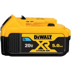 DEWALT 20V MAX Battery, Bluetooth, 5.0-Ah (DCB205BT)