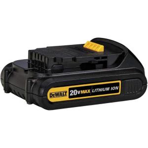 DEWALT 20V MAX Battery, Compact 1.5Ah (DCB201)(20V MAX 1.5 Ah)