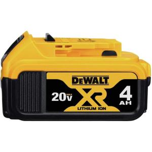 DEWALT 20V MAX Battery XR POWERPACK™ 4Ah Lithium Ion, 50% More Power, Dewalt Battery Compatible with 20V MAX Tools (DCB2104)(20V MAX)