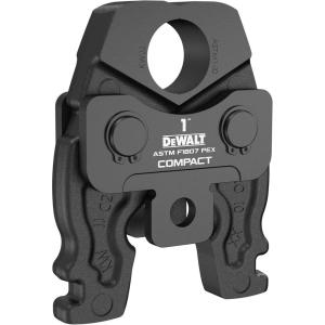DEWALT Compact 3/4 Inch PEX F1807 Press Jaw for Use with DCE210 DEWALT 20V MAX Compact Press Tool, Compatible with ASTM F1807 ASTM F2159 Approved Crimp Fittings (DCE215034)(1″)