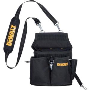 DEWALT DG5680 Professional Electrician’s Tool Pouch, 14 Pocket, Black, yellow
