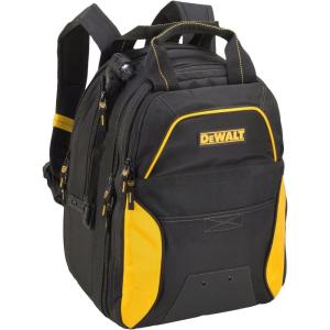 DEWALT DGCL33 33-Pocket Lighted USB Charging Tool Backpack , Yellow(Yellow   Black)