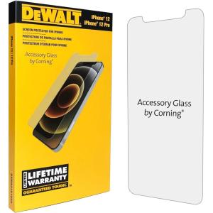 DEWALT Glass Screen Protector for iPhone 12 Pro Max — Apple Compatible Tempered Glass Screen Protector — Screen Protection for iPhone 12 Pro Max(iPhone 12/12 Pro)