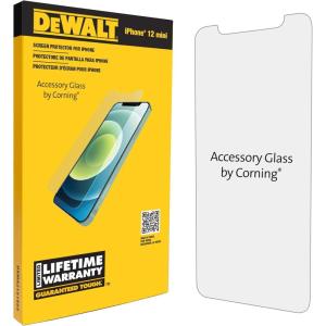 DEWALT Glass Screen Protector for iPhone 12 Pro Max — Apple Compatible Tempered Glass Screen Protector — Screen Protection for iPhone 12 Pro Max(iPhone mini)