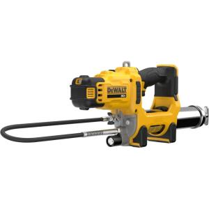 DEWALT Grease Gun 20V MAX Cordless 10,000 PSI Variable 2-Speed Electric Grease Gun with 47 Inch Hose and LED Light, Up to 9 oz per Minute and 7 Tubes per Charge, Tool Only (DCGG581B)