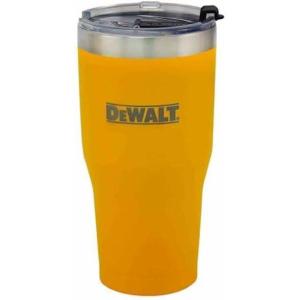 DEWALT Stainless Steel Tumbler, Yellow, 30 Ounce(30.1 Ounces (Pack of 12))