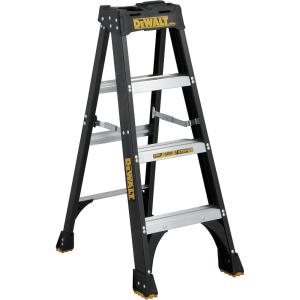 DeWalt Type IA 300lb Rated FG Stepladder 8′ DXL3010-08(4 feet)