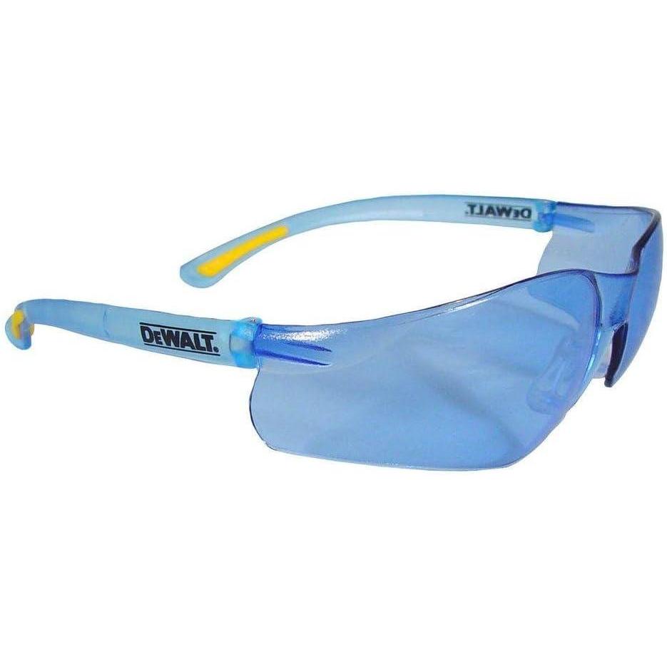 imageDewalt DPG52BC Contractor Pro Light Blue High Performance Lightweight Protective Safety Glasses