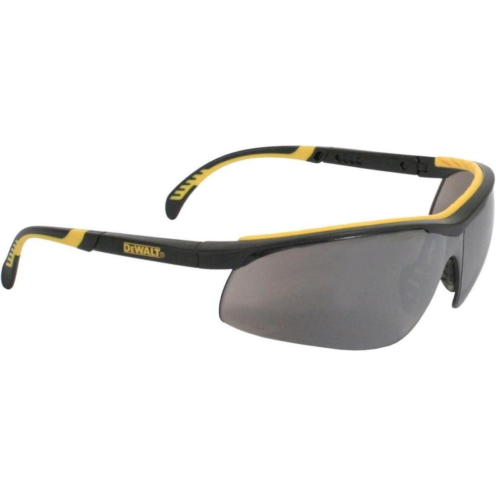 imageDewalt Dual Comfort Silver Mirror High Performance Protective Safety Glasses Dpg55 Unisex Adult Adjustable Rubber RimlessSilver Mirror