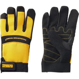 DEWALT DPG20XL All Purpose Synthetic Leather Palm Spandex Back Velcro Wrist Work Glove, X-Large(X-Large (Pack of 1))