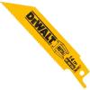 imageDEWALT Reciprocating Saw Blades Straight Back 4Inch 14 TPI 5Pack DW4807