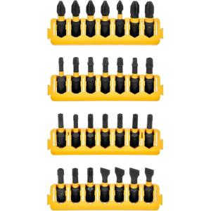 DEWALT BYTC Flex Torq Set #2 Phillips/#8 Slotted Set Shank Screwdriver Bit Set Screwdriver (19-Piece) (DWABYTFT-19)(Build Your Own Option 3 – 28 pc)