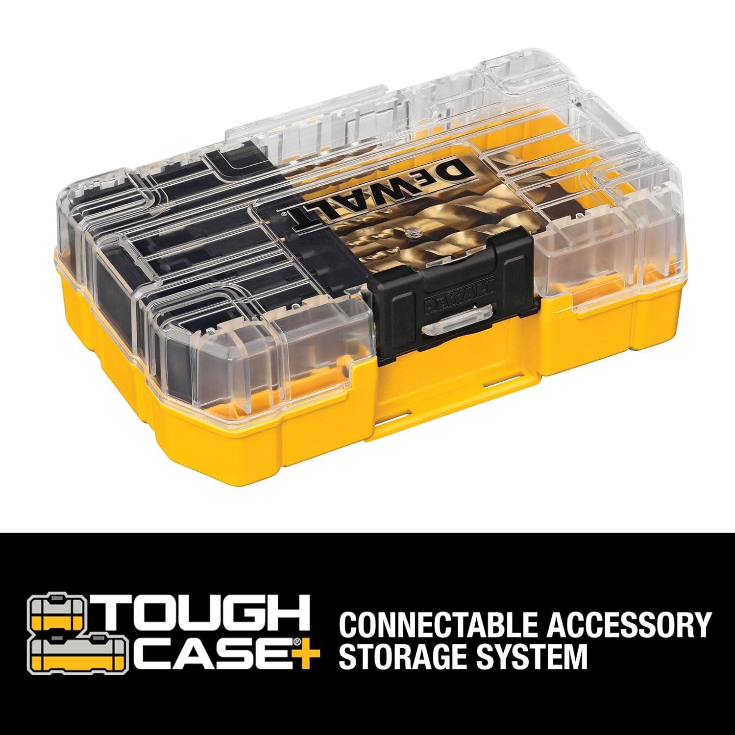 imageDEWALT Drill Bit Set Titanium Nitride Coated 14Piece DW1354DW1354