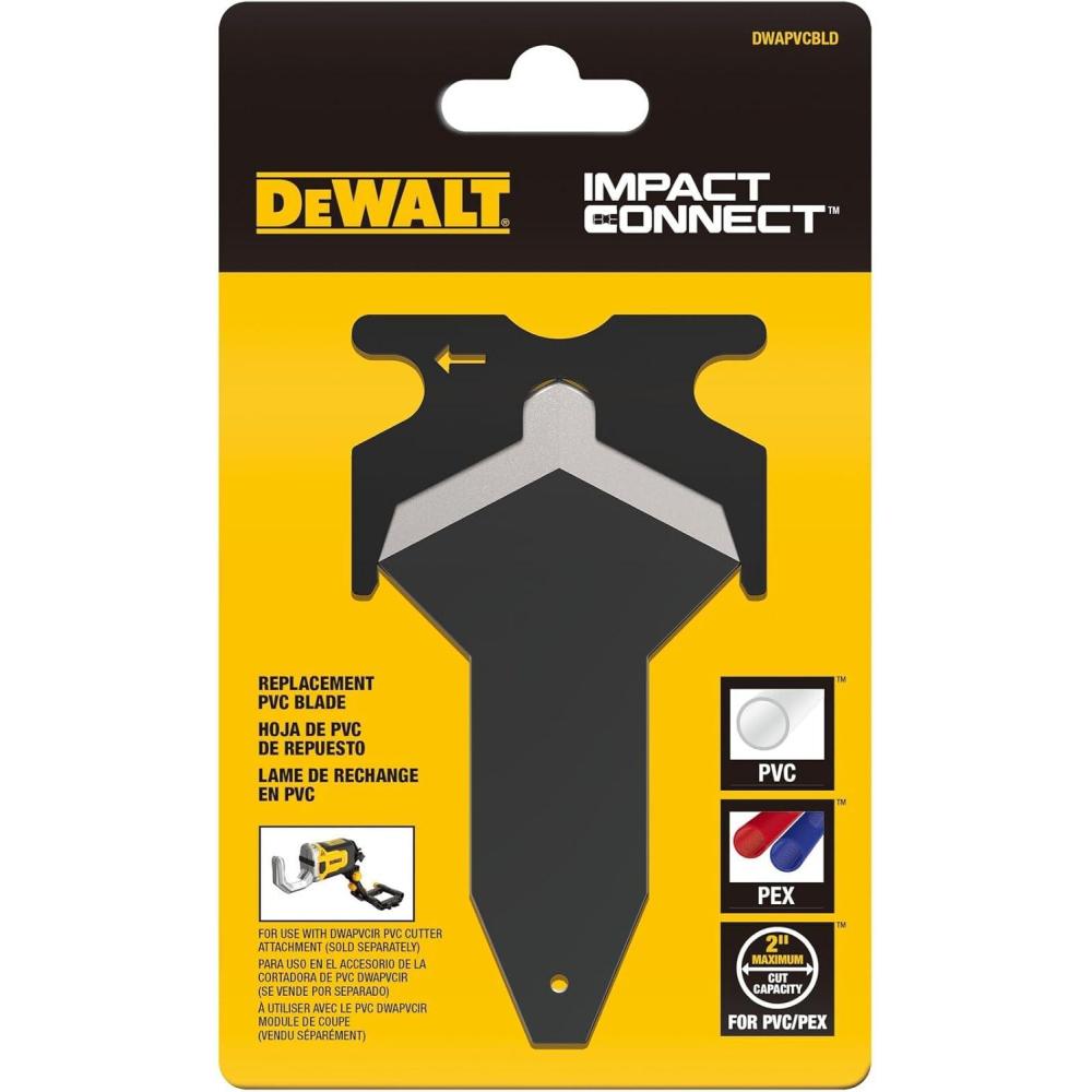 imageDEWALT Impact Connect PVCPEX Tube Cutter Replacement Blade DWAPVCBLD