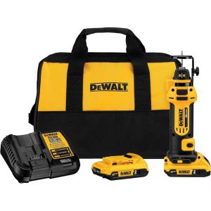 DEWALT 20V MAX* Drywall Cut-Out Tool Kit (DCS551D2)(Cut-Out Tool Kit Only)