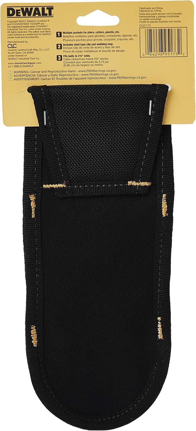 imageCLC Dewalt DG5173 HeavyDuty Construction Tool Holder with Multiple Pockets