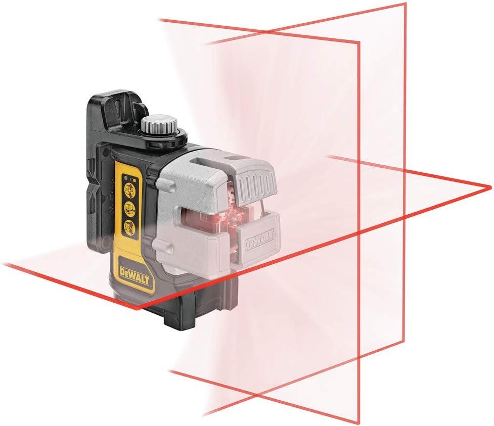 imageDEWALT Line Laser SelfLeveling Black 3Beam DW089KRed Line Laser