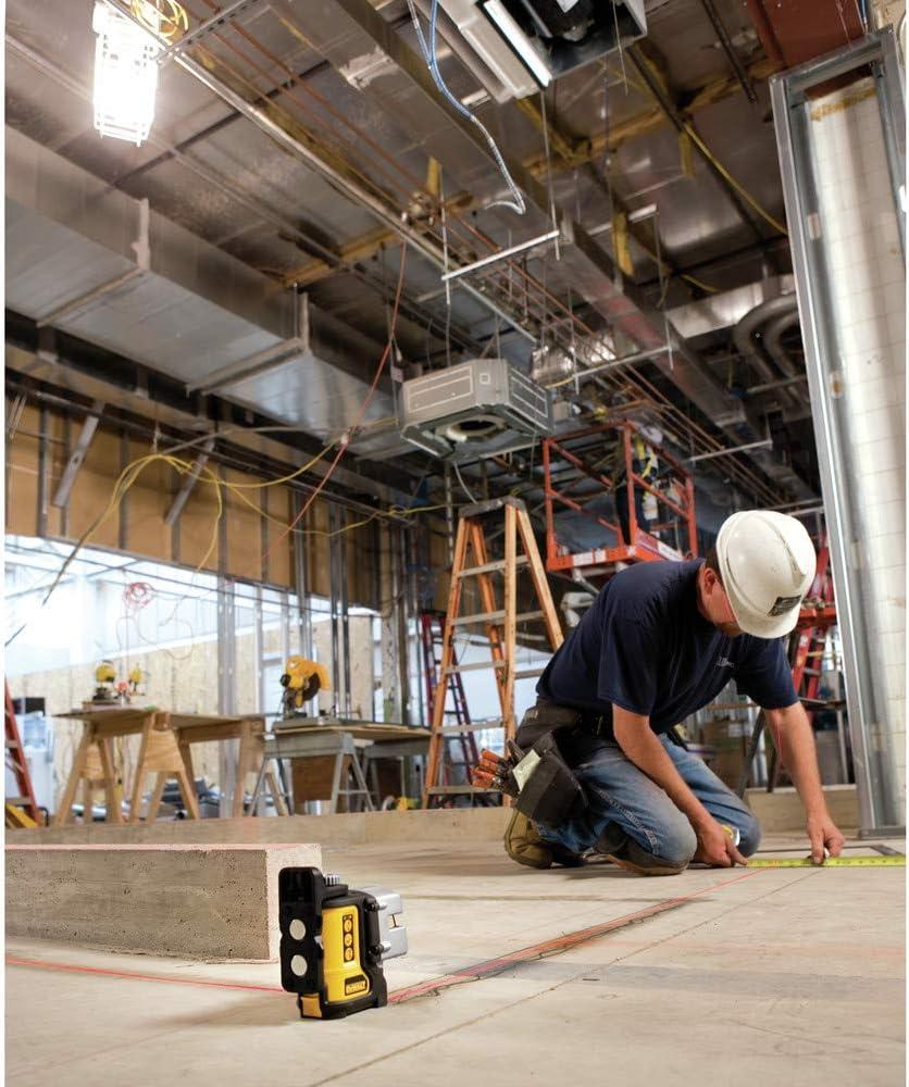 imageDEWALT Line Laser SelfLeveling Black 3Beam DW089KRed Line Laser