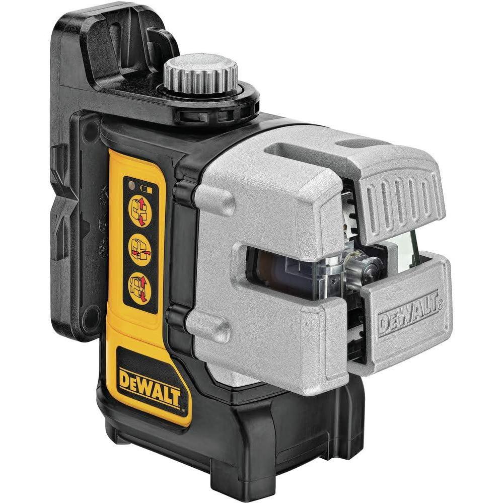 imageDEWALT Line Laser SelfLeveling Black 3Beam DW089KRed Line Laser
