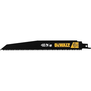 DEWALT 9-Inch Reciprocating Saw Blades, 6 TPI, Demolition, 5 Pack (DWA4169)(9″ 2X 6 TPI  5-Pack)