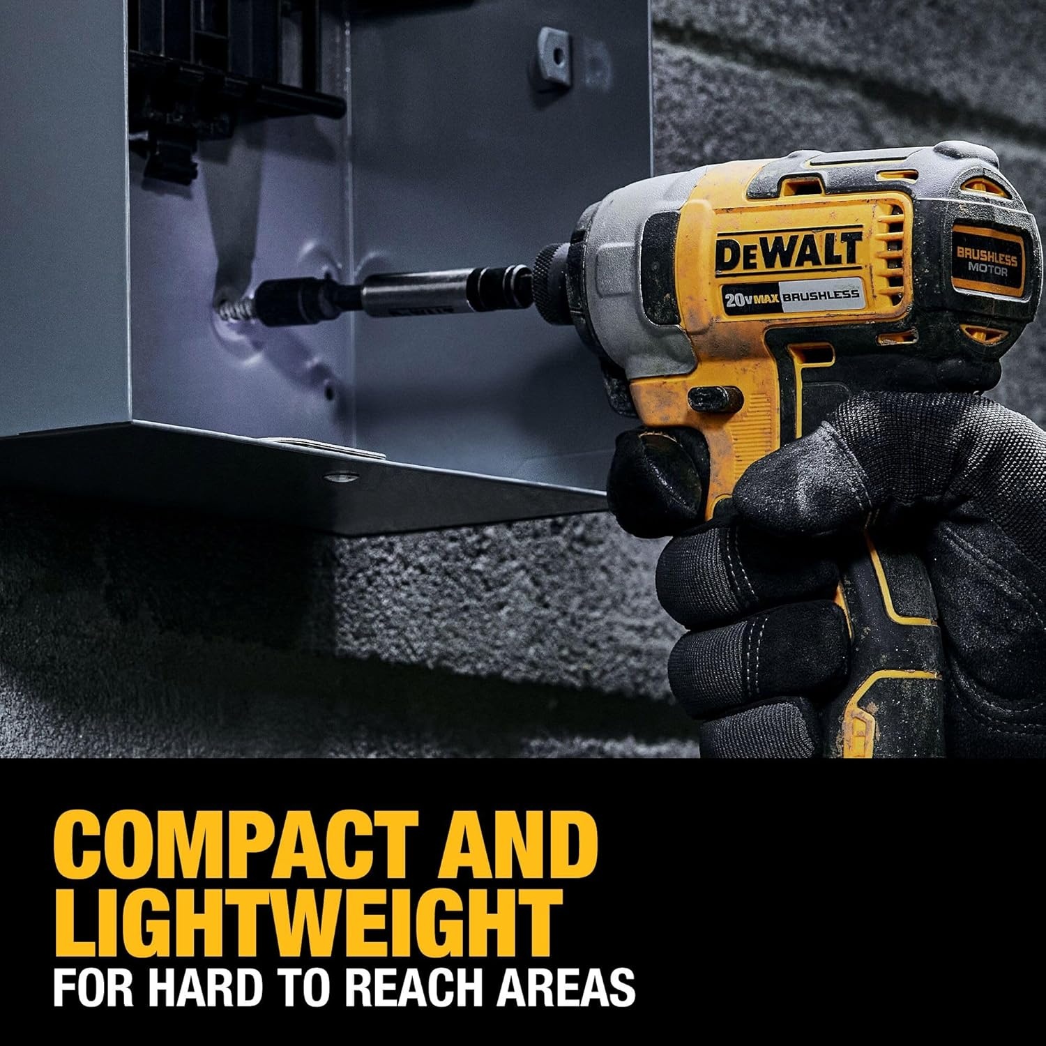 imageDEWALT 20V MAX 3Tool Brushless Power Tool Set Includes 12 Cordless Drill14 Impact Driver Oscillating Tool 3 Batteries and a Charger Extended Runtime Lightweight DCK360D33 Tools 3 Batteries