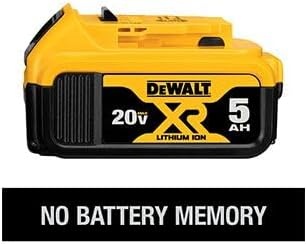 imageDEWALT 20V MAX 5Tool Power Tools Combo Kit Includes 12 Cordless Drill14 Impact Driver Reciprocating Saw Circular Saw Oscillating Tool 5Ah Battery and Charger DCK540D120V MAX 5pc Tool Kit
