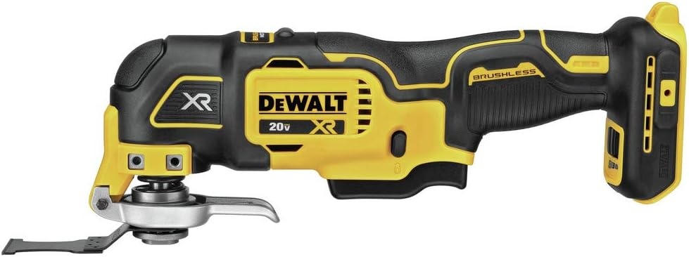 imageDEWALT 20V MAX 7Tool Combo Kit Includes Cordless Drill Impact Driver Reciprocating Saw Circular Saw Oscillating Tool Random Orbital Sander Jigsaw 5Ah Battery and Charger DCK751P16 Tool Combo Kit
