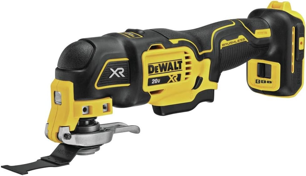 imageDEWALT 20V MAX 7Tool Combo Kit Includes Cordless Drill Impact Driver Reciprocating Saw Circular Saw Oscillating Tool Random Orbital Sander Jigsaw 5Ah Battery and Charger DCK751P16 Tool Combo Kit