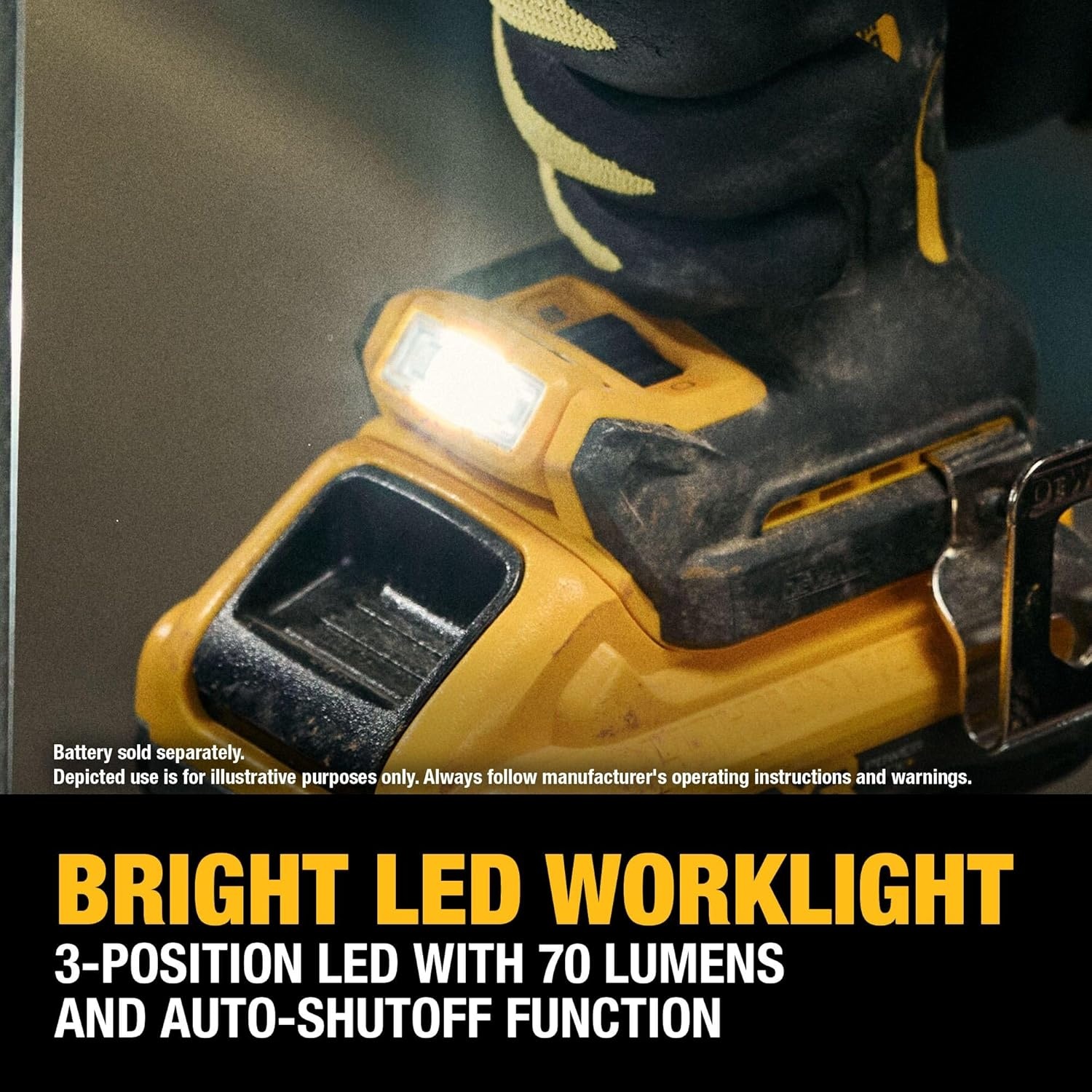 imageDEWALT 20V MAX XR 12 in Brushless Cordless Hammer Drill Kit With 5AH Battery and Charger DCD806H1