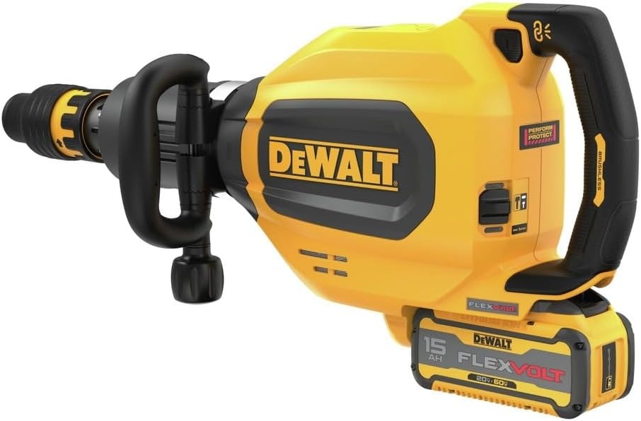 imageDEWALT 20V MAX XR Brushless Hammer Drill 12 In and High Torque 14 Impact Driver Combo with 2 x 4 Ah Batteries and 4 Amp Charger DCK2112QQ2Classic