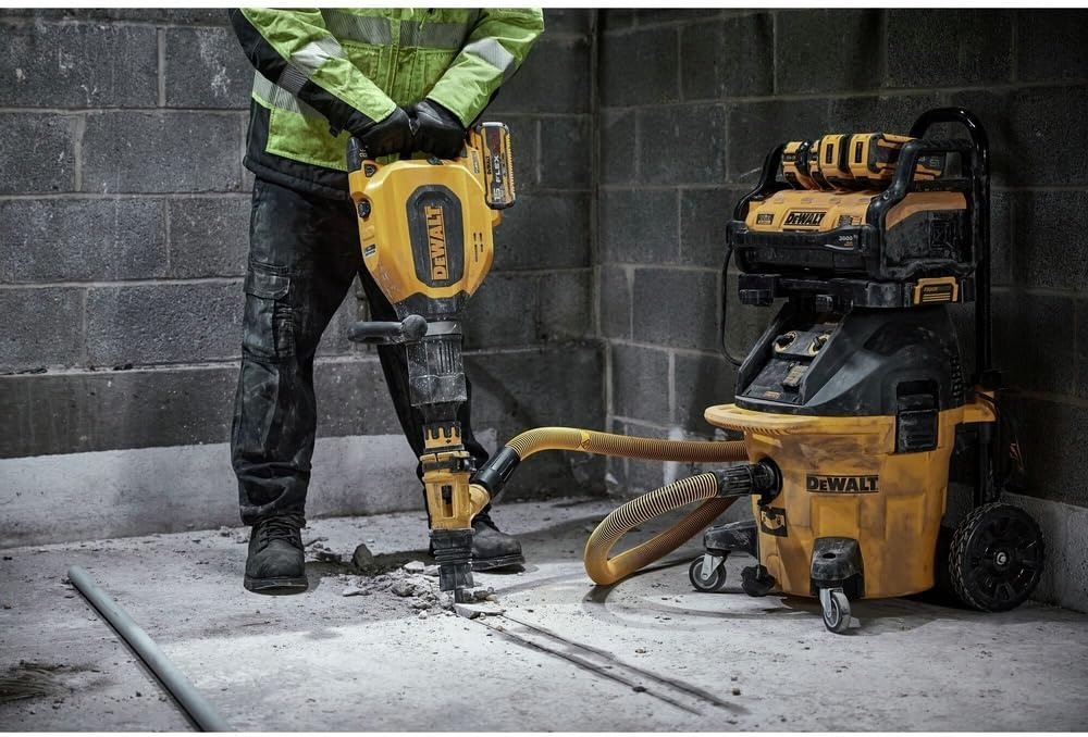 imageDEWALT 20V MAX XR Brushless Hammer Drill 12 In and High Torque 14 Impact Driver Combo with 2 x 4 Ah Batteries and 4 Amp Charger DCK2112QQ2Classic