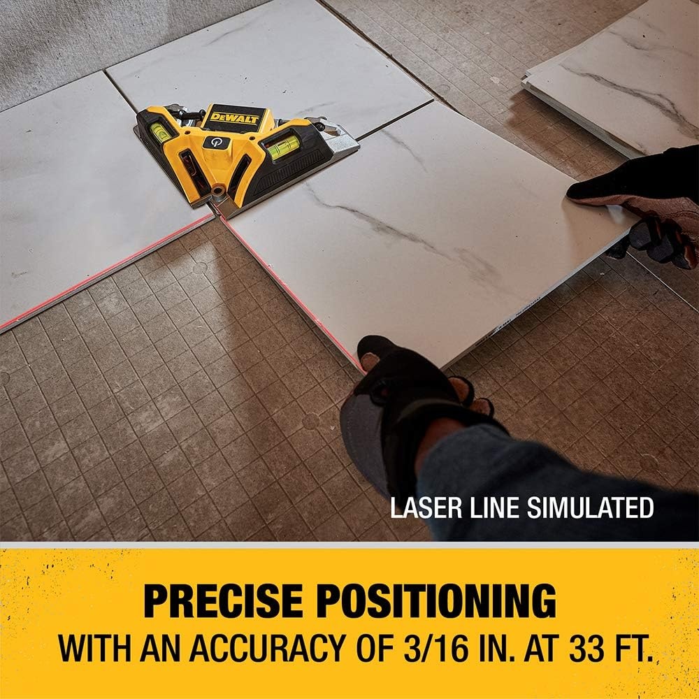 image:imageDEWALT DW0802 33 Laser Square Yellow