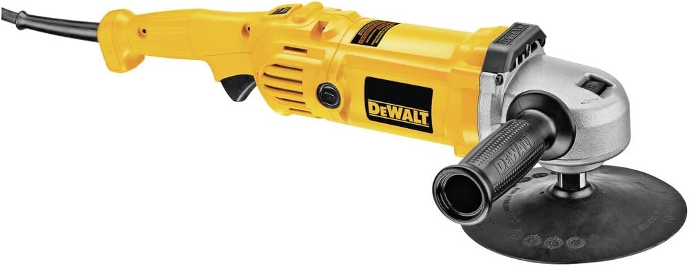 image:imageDEWALT Variable Speed Polisher includes 2 position side handle backing pad 7 to 9Inch DWP849